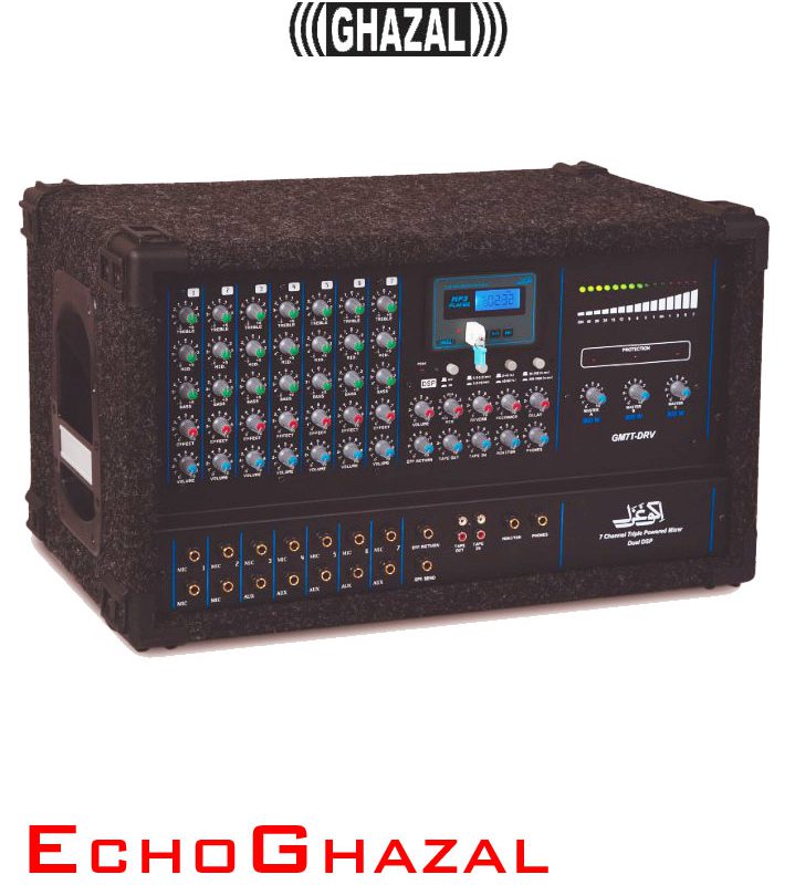 اکو میکسر آمپلی فایر GM-7T-DRV